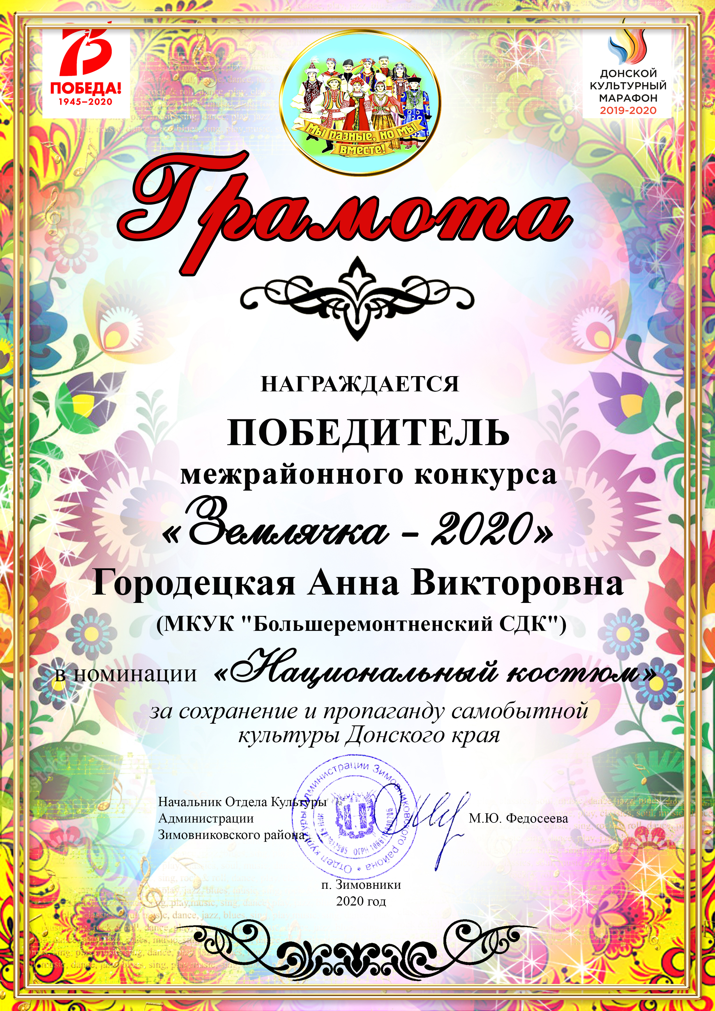 Gorodetskaia A.V.
